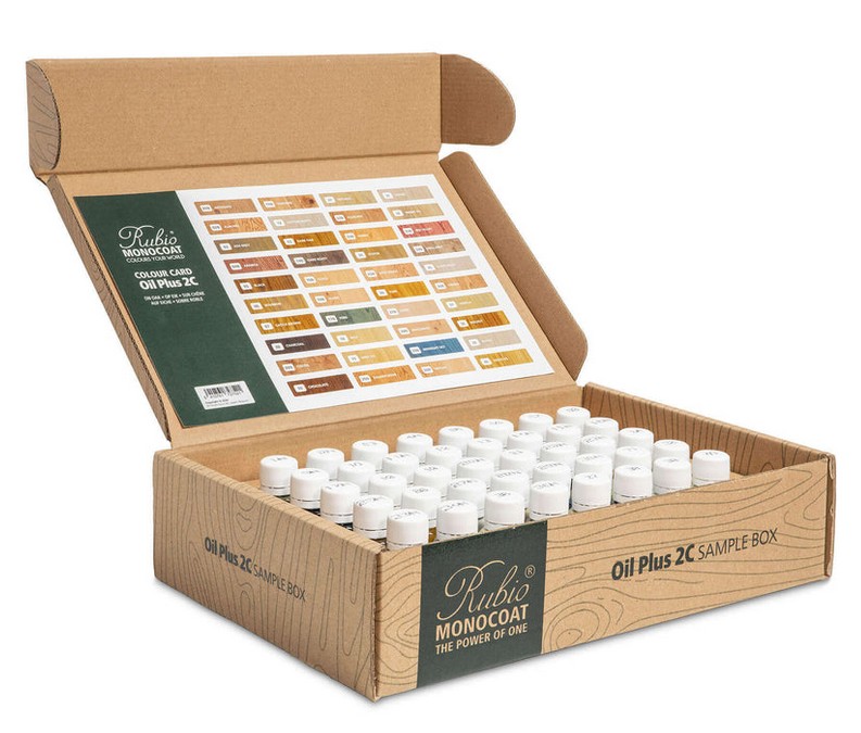 Boîte de 40 couleurs échantillons Oil Plus 2C